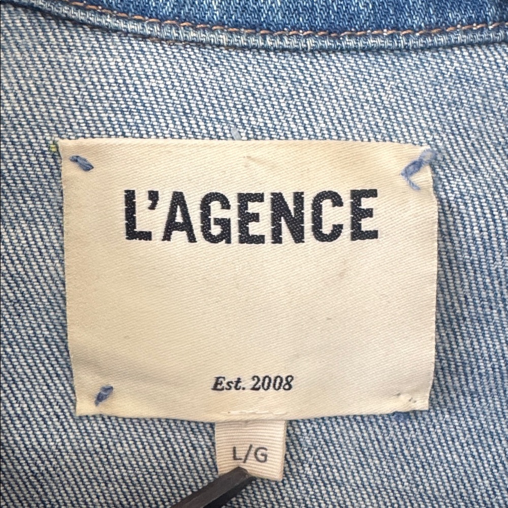 L’AGENCE denim jacket - Picture 3 of 8